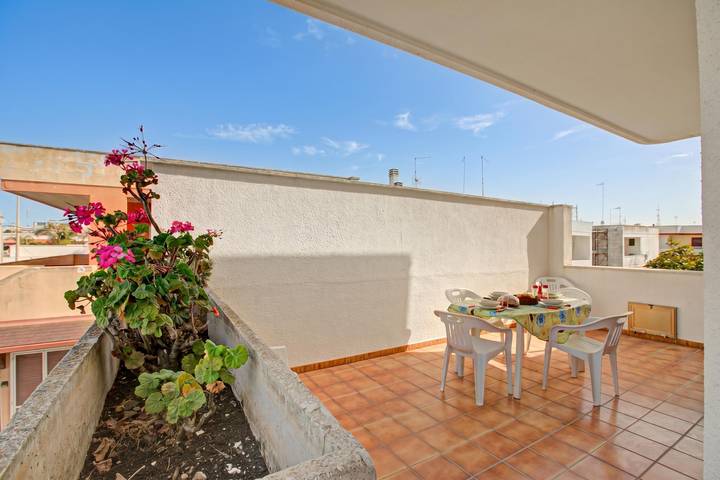 Maison de vacances pour 6 personnes, avec Balcon à San Foca