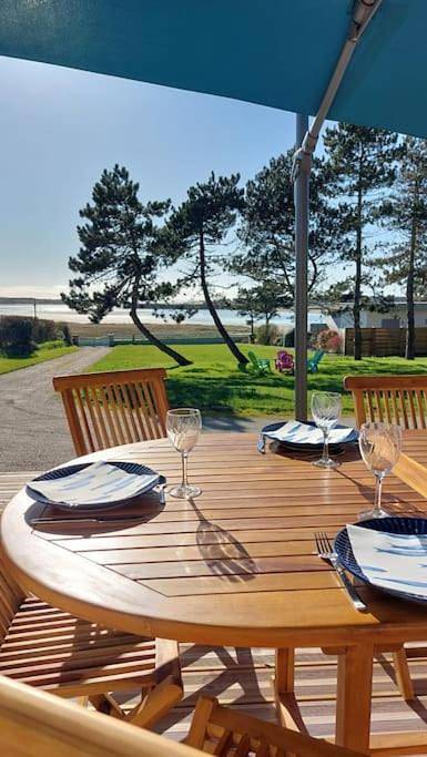 Maison de vacances pour 6 personnes, avec Terrasse ainsi que Jardin et Vue à Portbail