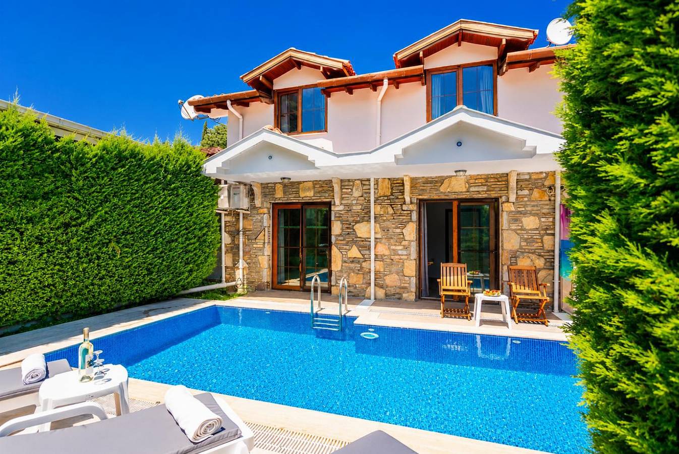 Villa für 4 Personen mit Balkon in Ortaca, Türkische Ägäis