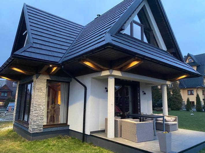 Domek letniskowy dla 7 osób, z Balkon i Taras oraz Ogród i Widok w Zakopane