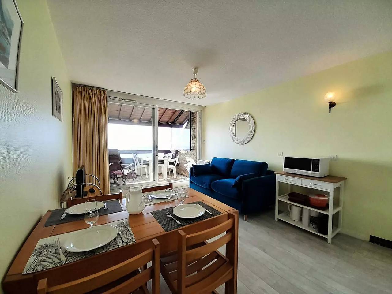 Studio entier, Carnac - studio - 23m² - Vue mer in Carnac Plage, Carnac