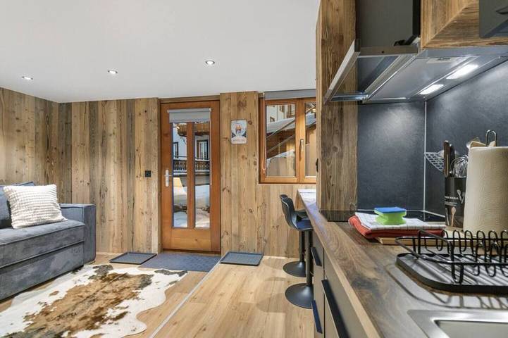 Appartement entier, Studio rénové au centre de Saas-Fee in Saas-Fee, Alpes valaisannes