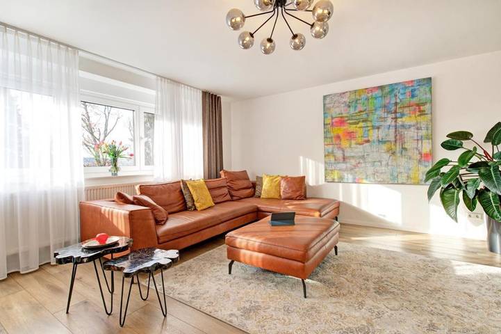 Ferienwohnung für 5 Personen, mit Ausblick und Garten in Karlsruhe - 4