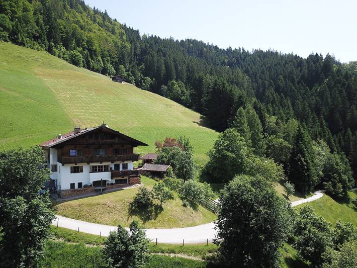 Bauernhof für 4 Personen, mit Terrasse und Ausblick, kinderfreundlich