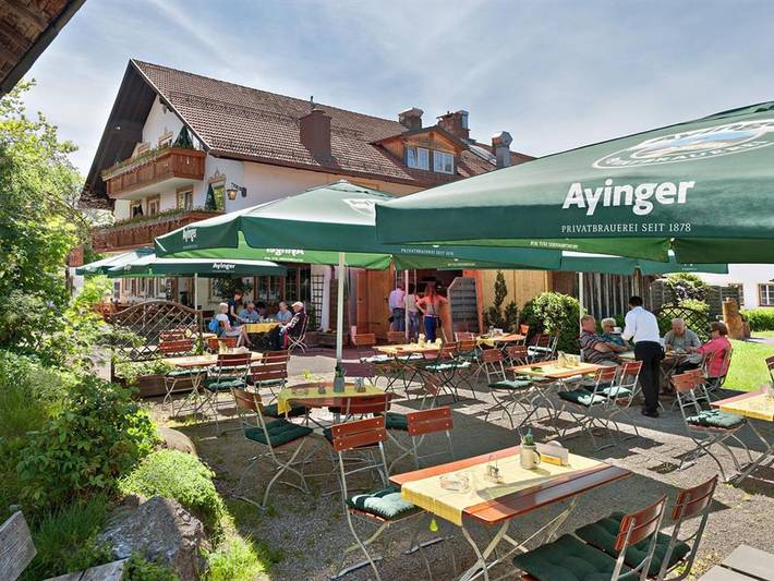 Landhotel zum Metzgerwirt - Doppelzimmer (Nr. 1, 2, 3, 4, 9) in Bad Bayersoien, Bayerische Alpen