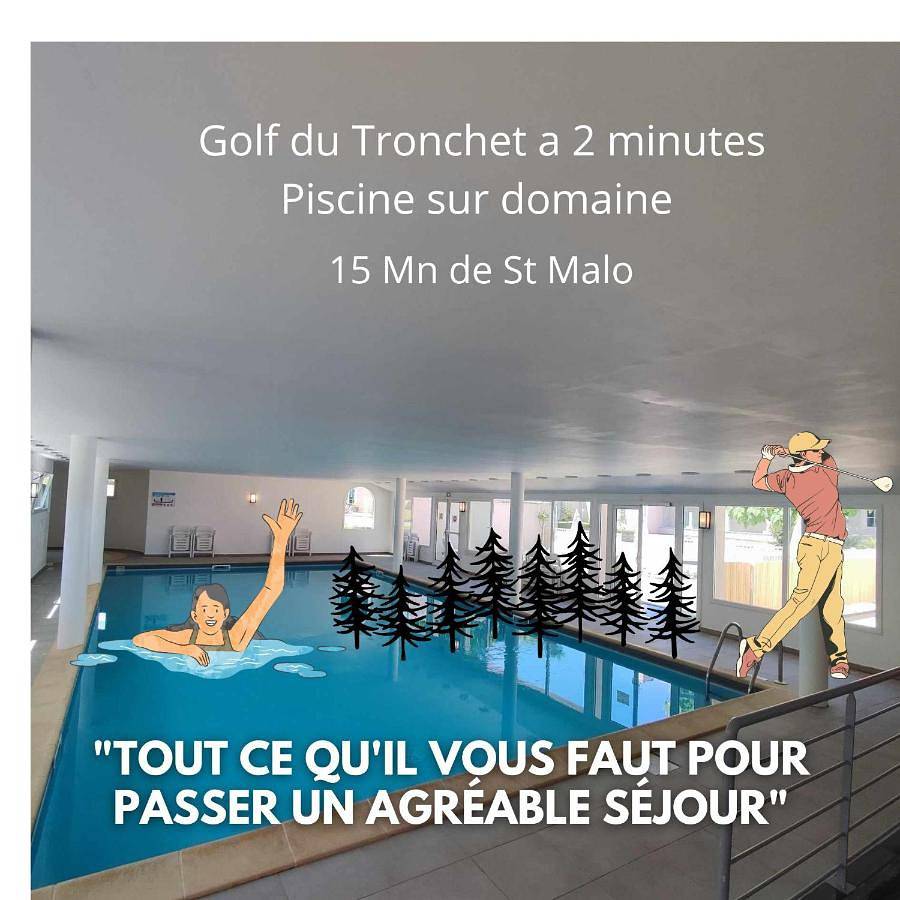 Maison avec piscine in Le Tronchet, Région de Saint-Malo