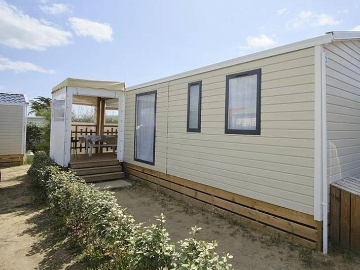 Camping Les Dunes - Mobilheim 6 personen - Mobilheim Albatros in Bretignolles-sur-Mer, Loire-Tal
