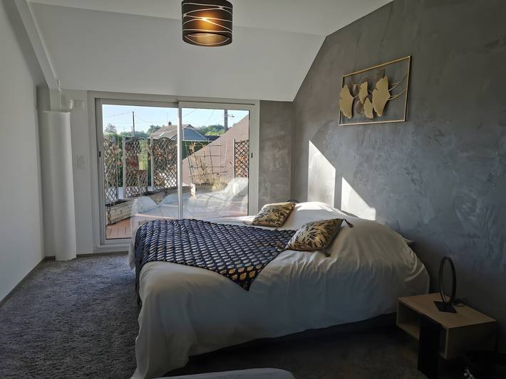 Location de vacances pour 2 personnes, avec jacuzzi ainsi que balcon et jardin à Saint-Georges-sur-Cher