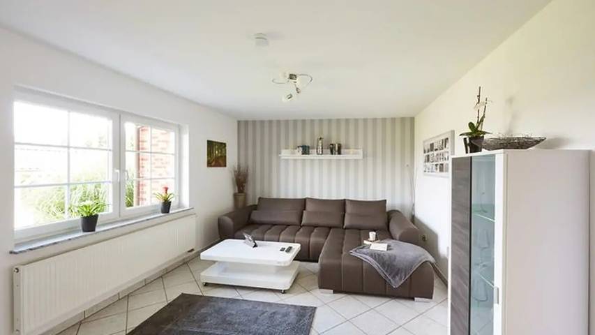 Ferienwohnung für 3 Personen, mit Terrasse und Garten sowie Sauna