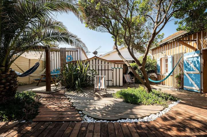 Maison de vacances pour 5 personnes, avec Balcon/Terrasse et Terrasse à Biscarrosse