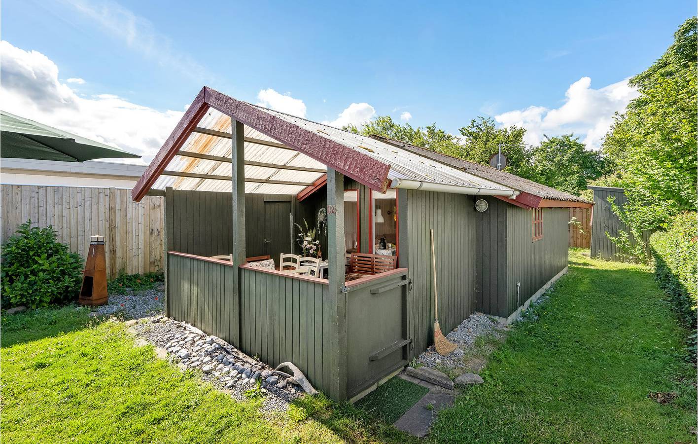 Vakantiehuis voor 3 personen met terras in Ulvshale, Vordingborg en omgeving