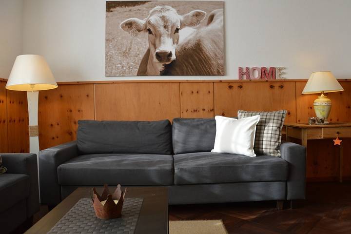 Appartement de vacances pour 5 personnes, avec Jardin