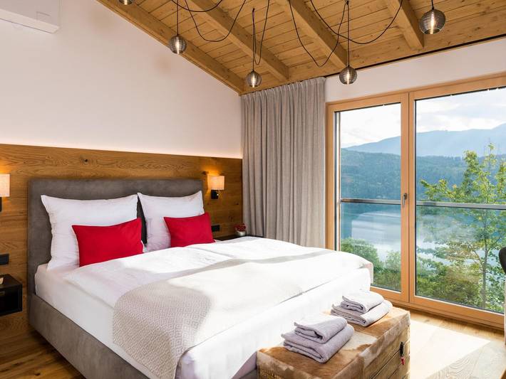 Hütte für 4 Personen, mit Seeblick und Terrasse sowie Garten, kinderfreundlich am Millstätter See - 3