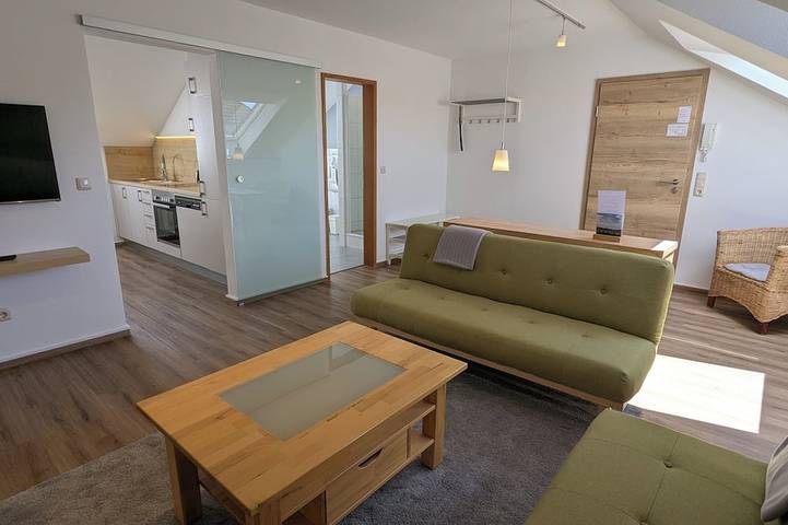 Ferienwohnung für 4 Personen, mit Garten und Balkon in Nordheim am Main