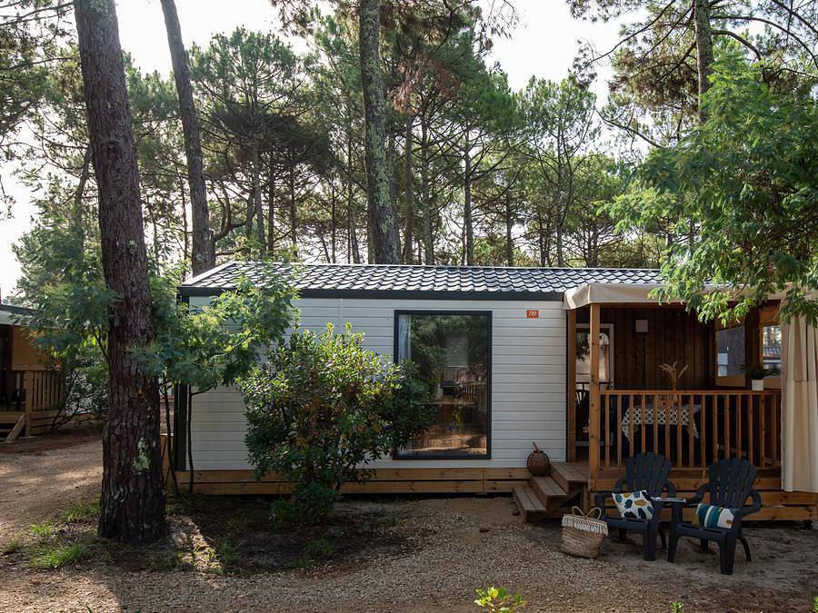 Camping Campéole Navarrosse Plage - Mobilhome 4 personas - Casa Rural - 2 habitaciones - Tv - Clim - Lv in Biscarrosse, Côte d’Argent