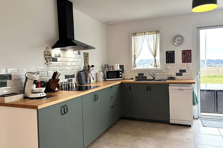 Gîte pour 6 personnes, avec Terrasse et Jardin