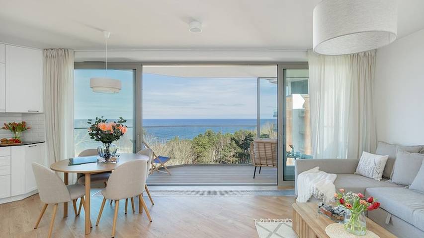 Ferienwohnung für 5 Personen, mit Balkon und Sauna sowie Whirlpool und Pool, mit Haustier in Pobierowo - 2