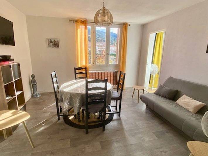 Ganze Wohnung, Helle Wohnung mit WIFI - 4 Pers. in Amélie-les-Bains-Palalda, Mittelmeerküste (Frankreich)