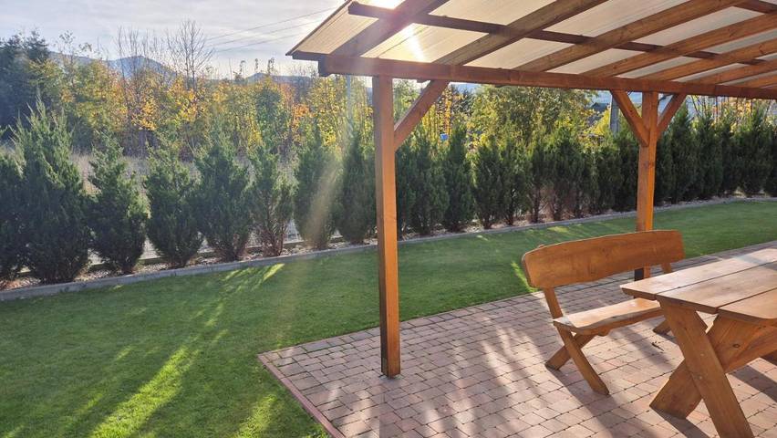 Ferienhaus für 6 Personen, mit Terrasse und Garten sowie Ausblick, mit Haustier in Niederschlesien