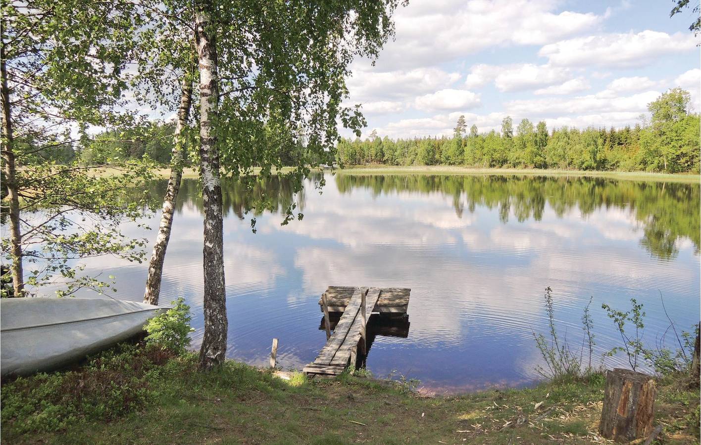 Ferienhaus für 6 Personen mit Sauna in Hylte, Halland