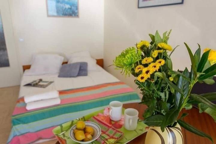 Appartement entier, 2P à Menton avec terrasse, climatisation et garage in Menton, Région de Nice
