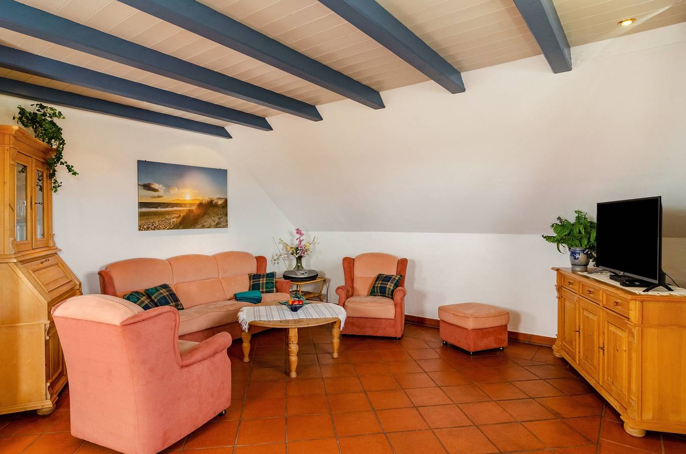 Ganze Wohnung, Ferienwohnung 'Ostfriesland' mit privater Terrasse und privatem Garten in Grimersum, Krummhörn