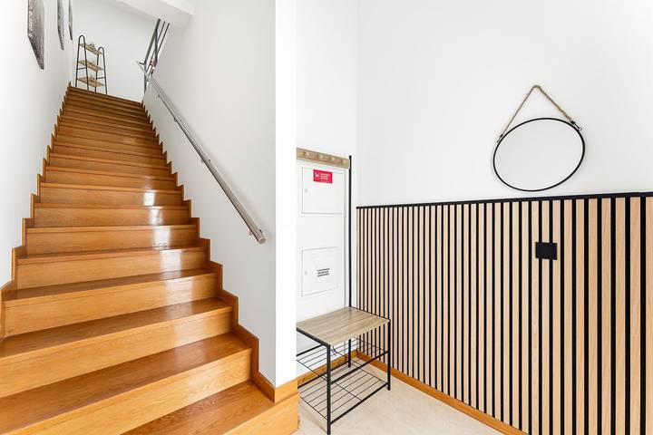 Geheel appartement, Vakantieappartement voor 4 personen met balkon in Árvore, Porto District