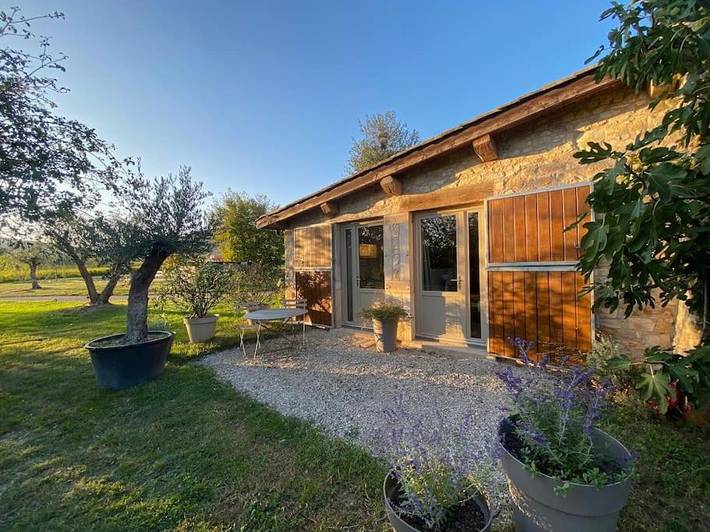 Maison de vacances pour 4 personnes, avec Terrasse ainsi que Jardin et Vue