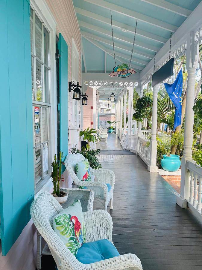 Hotel for 2 personer, med pool og have i Key West