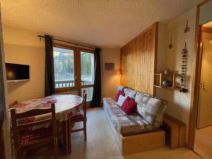 Ganze Wohnung, 2-Zimmer-Wohnung im Zentrum von Valmorel, in der Nähe von Geschäften und Liften in Valmorel, Les Avanchers-Valmorel