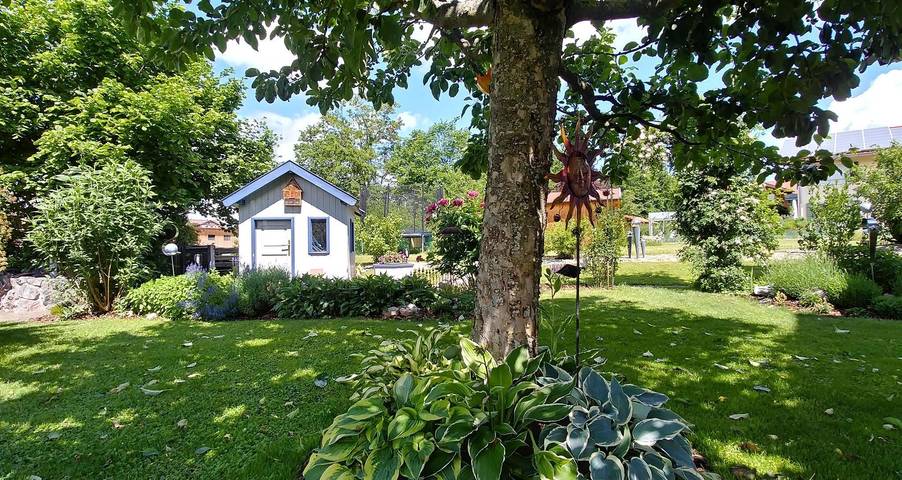 Ferienwohnung für 2 Personen, mit Terrasse und Garten, kinderfreundlich in Seeg - 3
