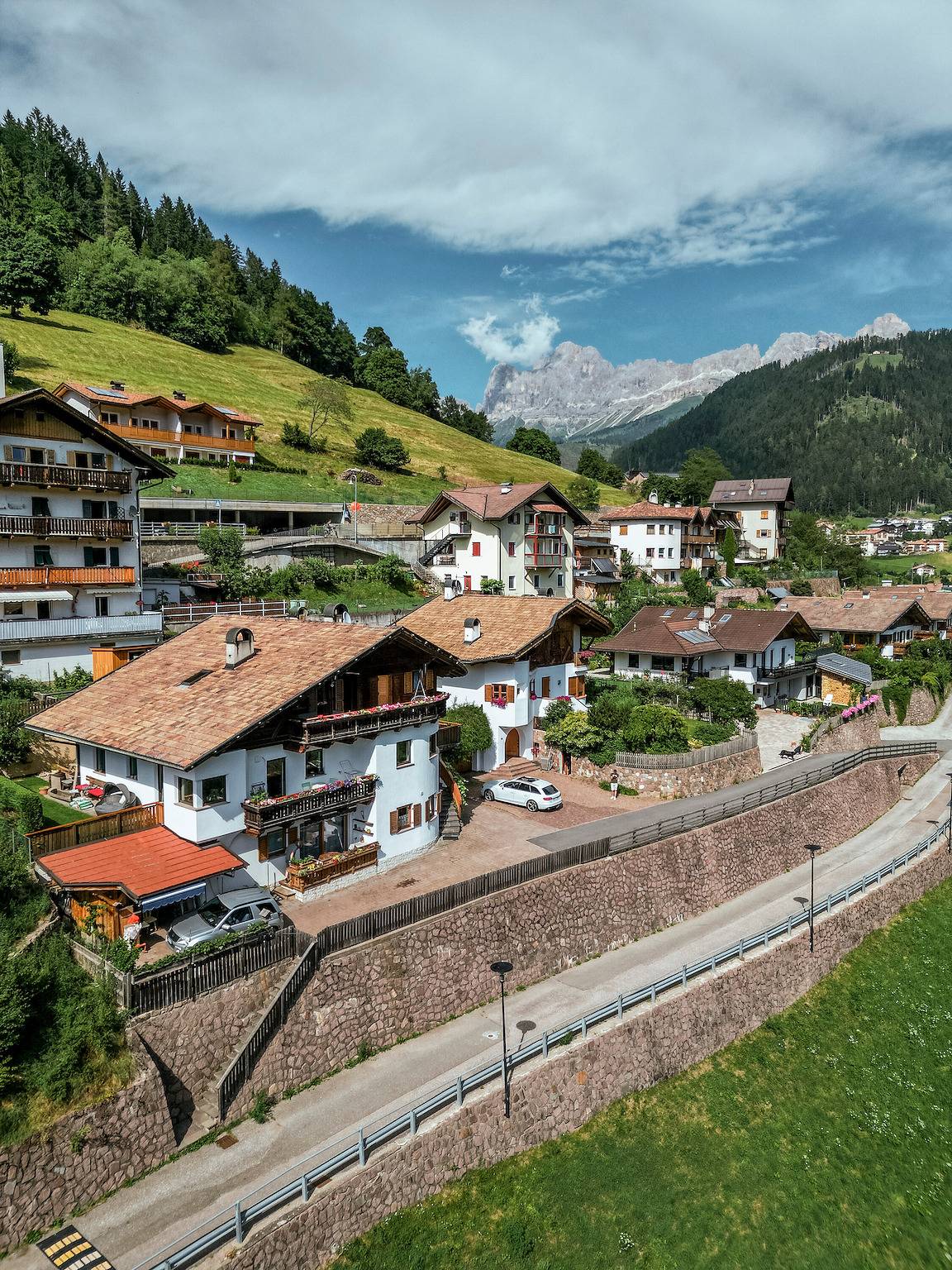 Ganze Wohnung, Apartment 'Simon' mit Bergblick, Balkon und Wlan in Welschnofen, Dolomiti Superski