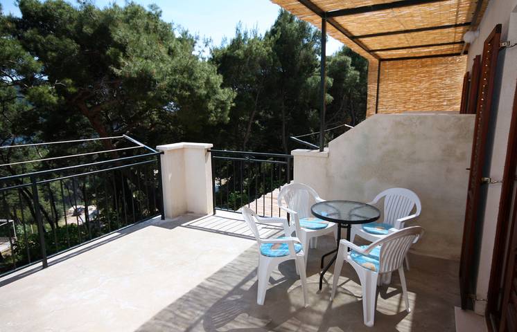 Ferienwohnung für 4 Personen, mit Balkon/Terrasse in Mljet