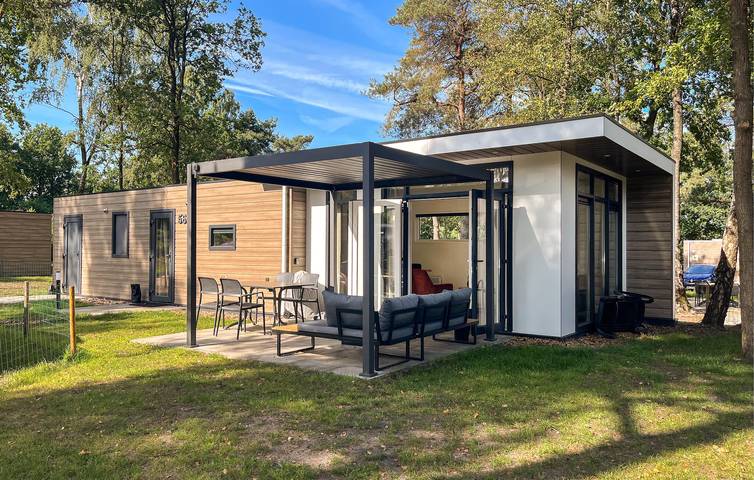 Ferienhaus für 4 Personen, mit Terrasse und Garten, mit Haustier