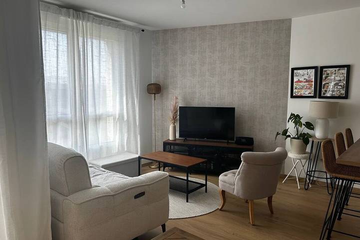 Ganze Wohnung, Spacious apartment in new residence with secure parking in Saint-Herblain, Nantes und Umgebung