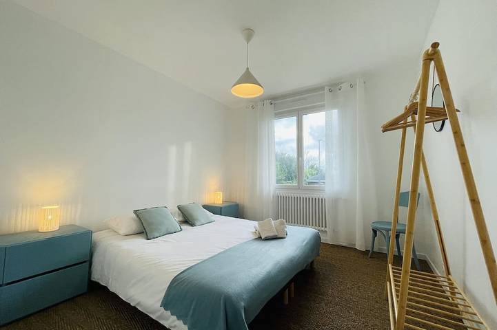 Location de vacances pour 6 personnes, avec jardin et balcon, animaux acceptés à Urville-Nacqueville - 3