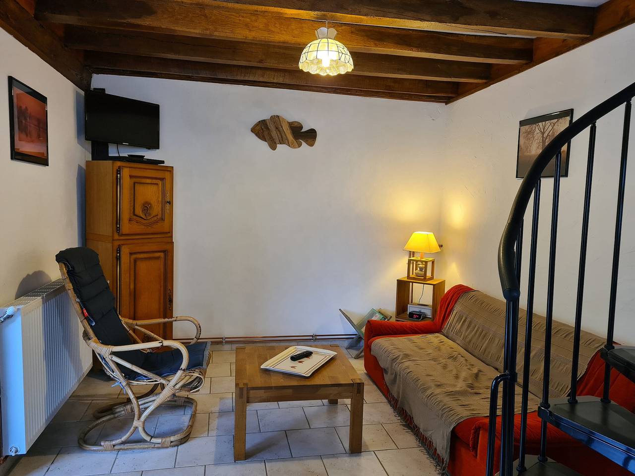 Ruhiges Ferienhaus mit Garten in der Nähe von Wald & Loire in Dampierre-en-Burly, Loire-Tal