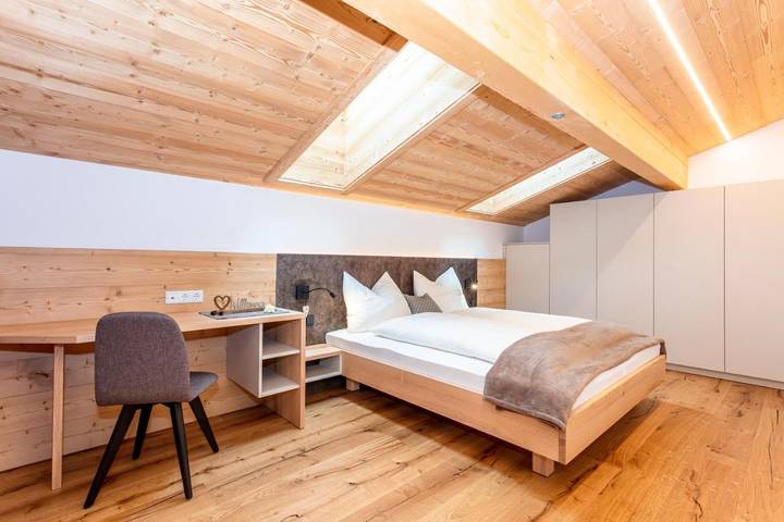 Ferienwohnung für 6 Personen, mit Balkon und Terrasse sowie Garten und Sauna in Unken - 4