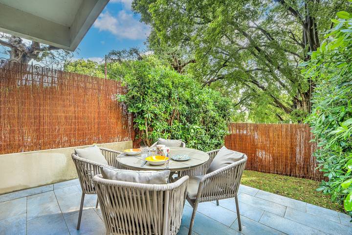 Appartement de vacances pour 2 personnes, avec terrasse et jardin