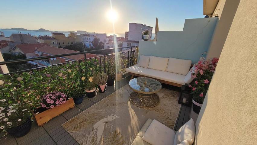 Appartement de vacances pour 2 personnes, avec Terrasse et Vue
