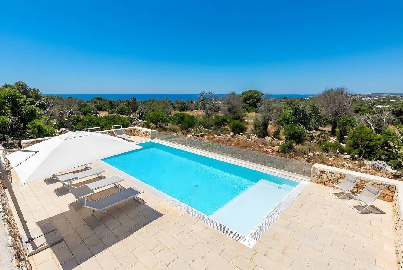 Chalet para 11 personas con vistas al mar in Morciano di Leuca, Golfo de Tarento