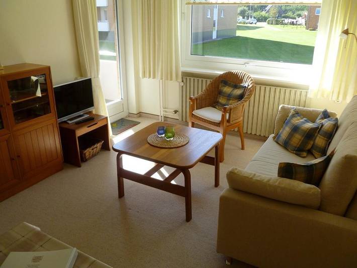 Ferienwohnung für 2 Personen, mit Balkon auf Sylt