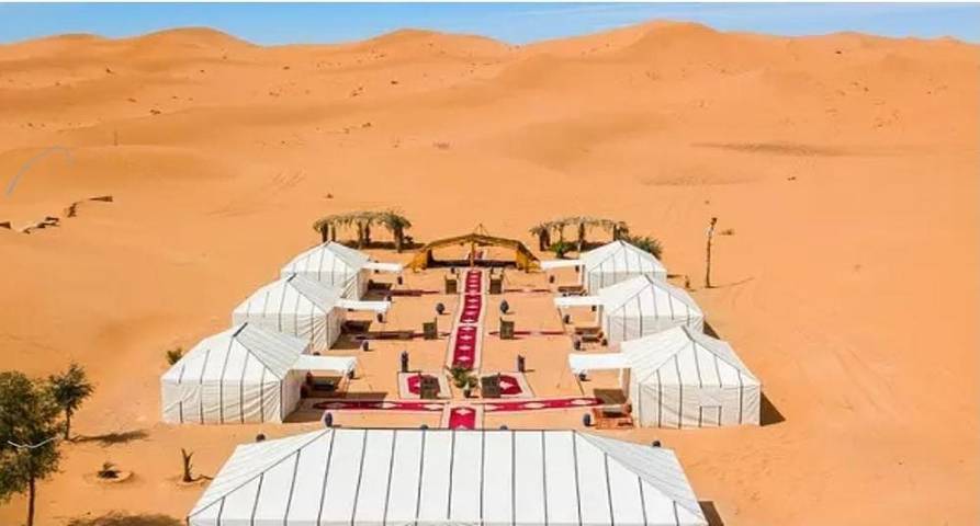 Tente pour 3 personnes, avec jardin et vue au Maroc - 2