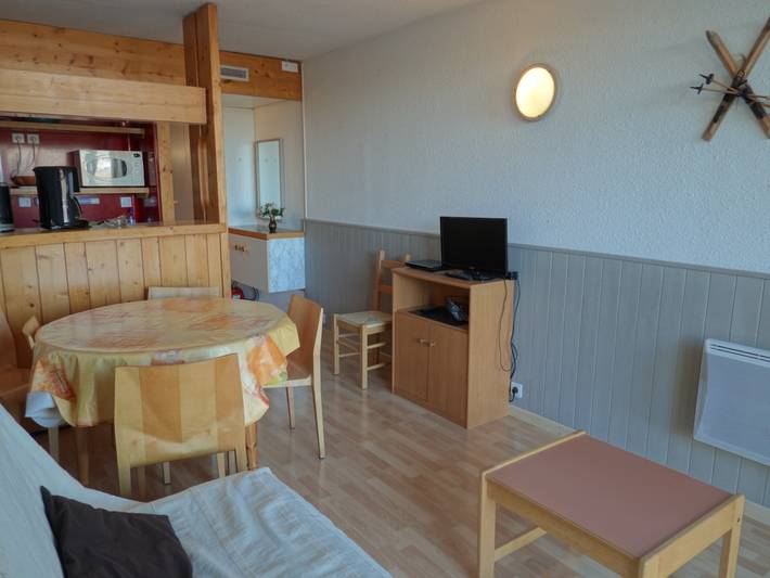 Estudio entero, Estudio para 4 personas en Arc 2000, se admiten mascotas in Les Arcs, Bourg-Saint-Maurice