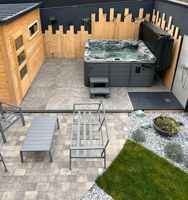 Appartement de vacances pour 8 personnes, avec sauna ainsi que jacuzzi et terrasse
