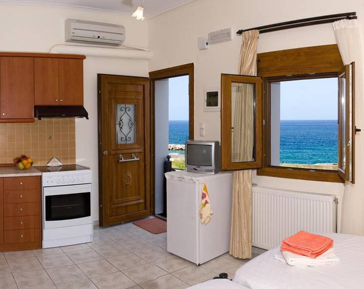 Ferienwohnung für 2 Personen, mit Terrasse und Ausblick in Rethymno und Umgebung - 4