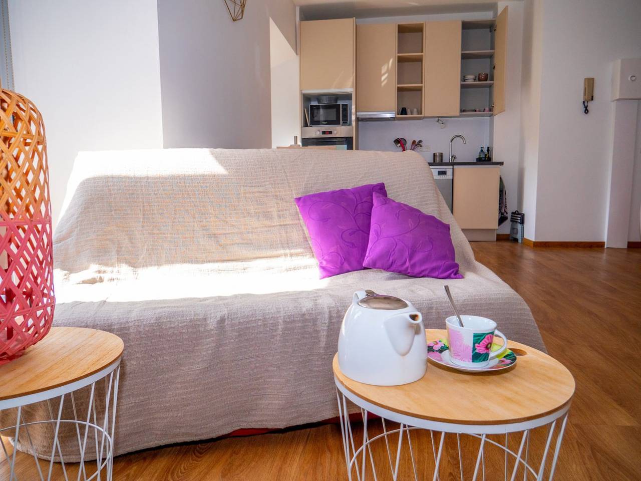 Appartement entier, Gîte "La Mauve Sauvage", près du Centre Thermal Ussat-les-Bains in Ussat, Ariège