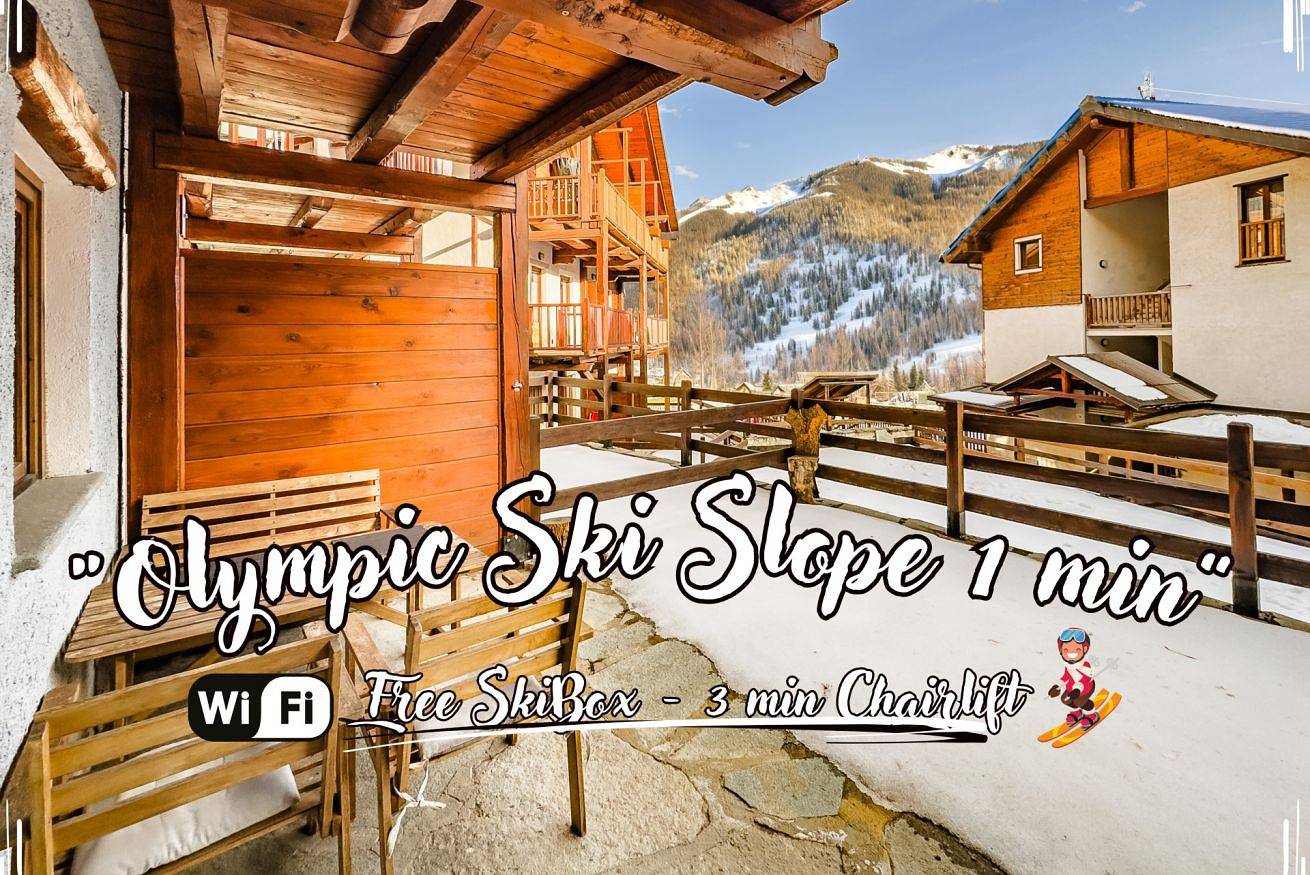 Apartamento entero, [Pista olímpica 1min] Ski Box • Telesilla 3min in Pragelato, Via Lattea