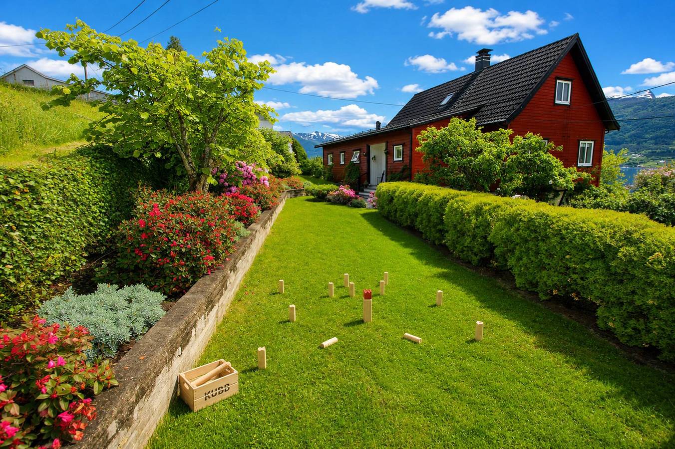 Casa Hauge B & B Sonnenaufgangszimmer in Gloppen