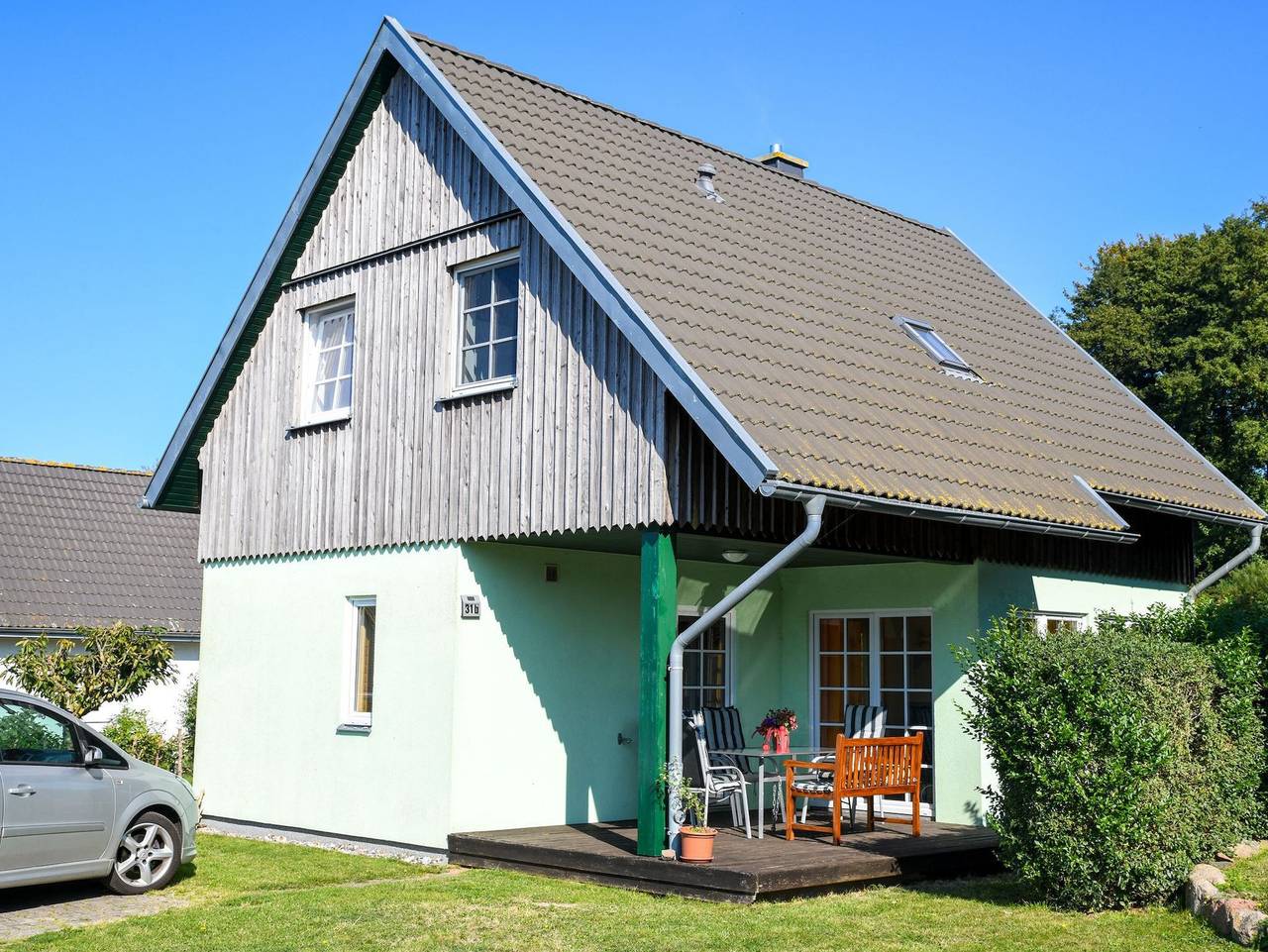 Haus Seestern & Haus Seemöwe mit Sauna, Kamin, Garten Ofc 33 - Haus Seestern, mit Sauna, Kamin und Garten in Bastorf, Neubukow-Salzhaff